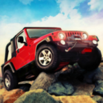 4x4 offroad jeep driving game android application logo